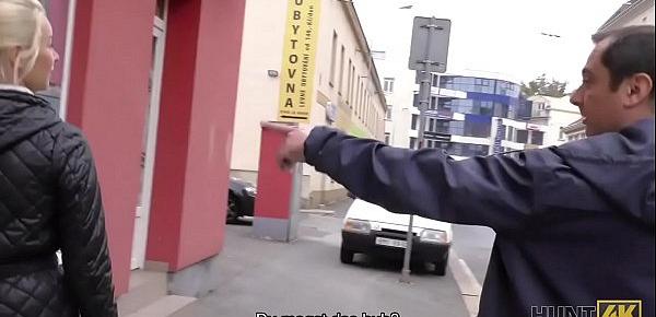 HUNT4K. Chick trennt sich von BF und wird von einem reichen Fremden gefickt